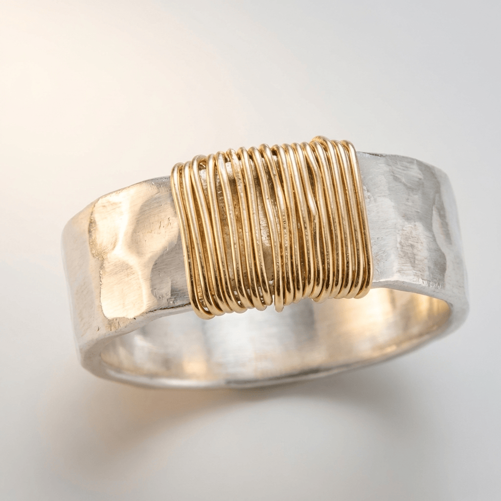 HANDMADE SILVER & COIL RING – Susan Gloria Boutique