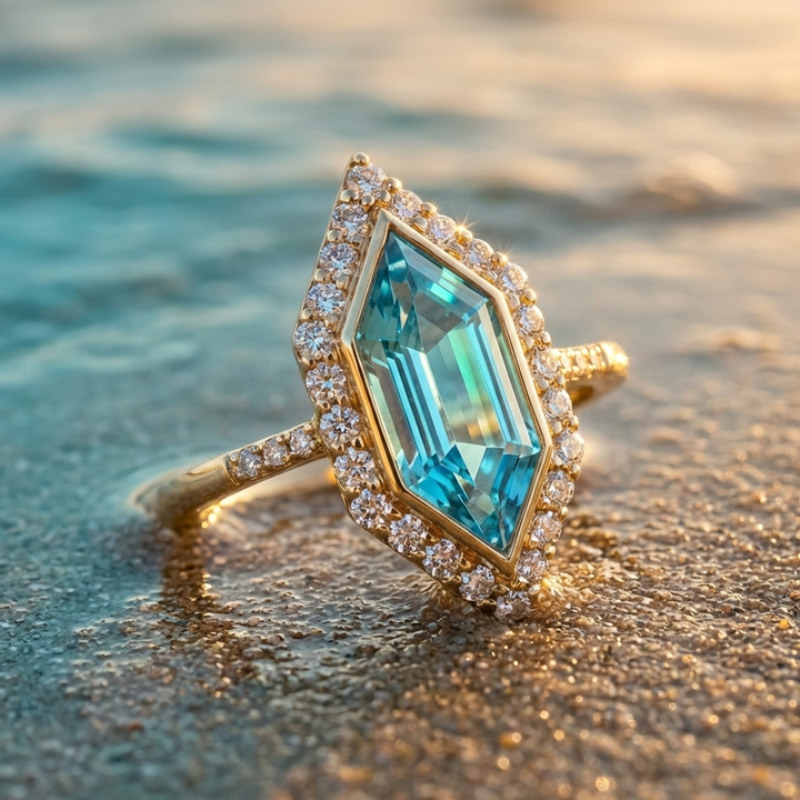 OCEAN SHARD RING