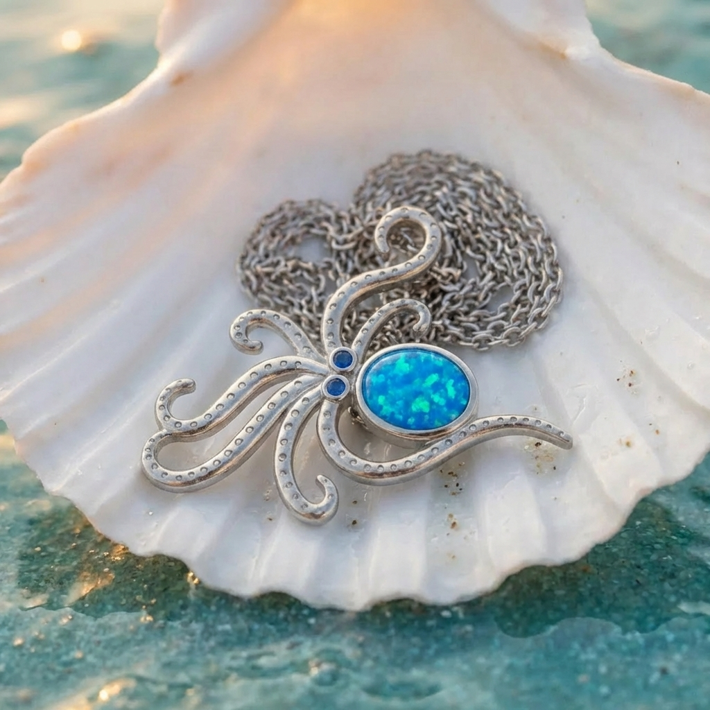 MYSTICAL OCTOPUS NECKLACE
