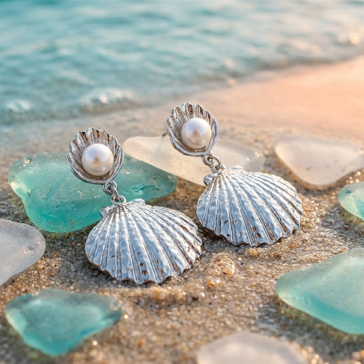 SHELL EARRINGS