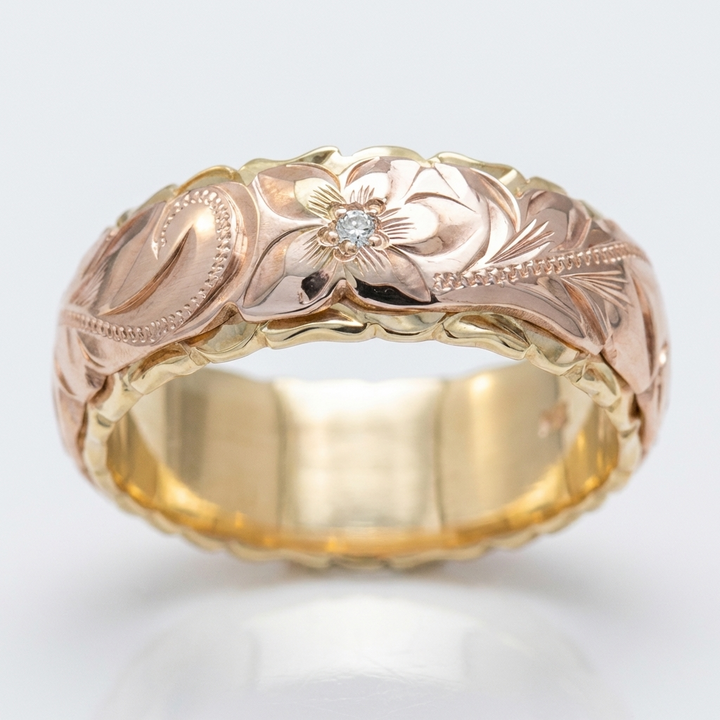 ANTIQUE ROSE RING