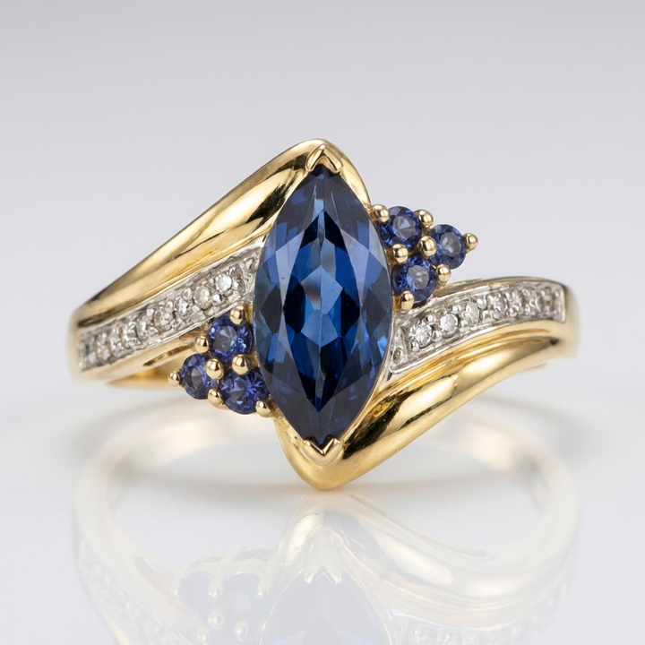 CELESTIAL BLUE RING