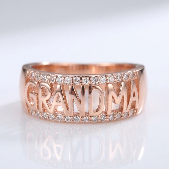 PROUD GRANDMA RING