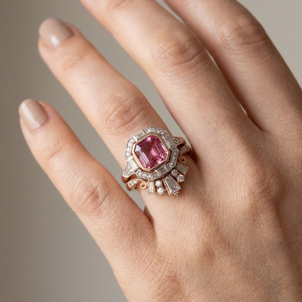 PINK EMPRESS RING