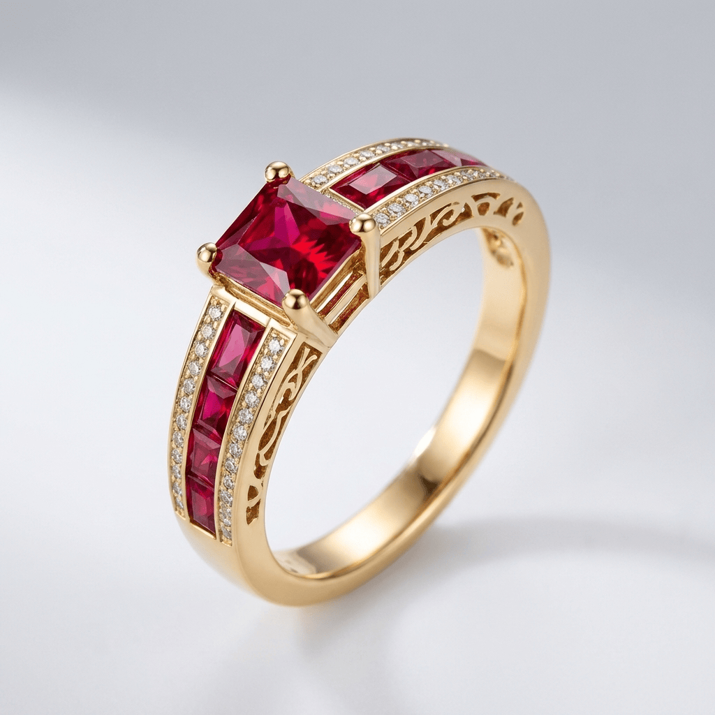 CRIMSON RUBY RING