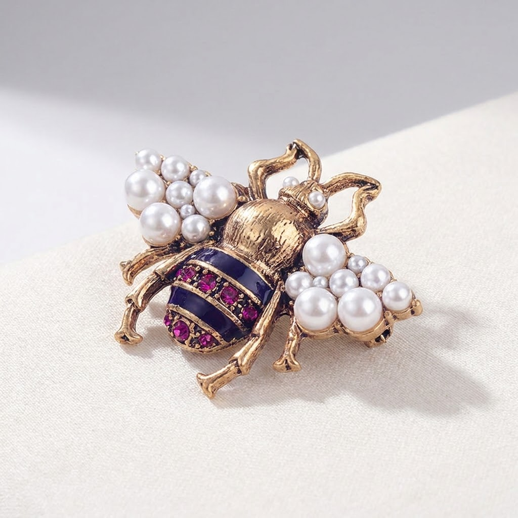 QUEEN BEE BROOCH – Susan Gloria Boutique