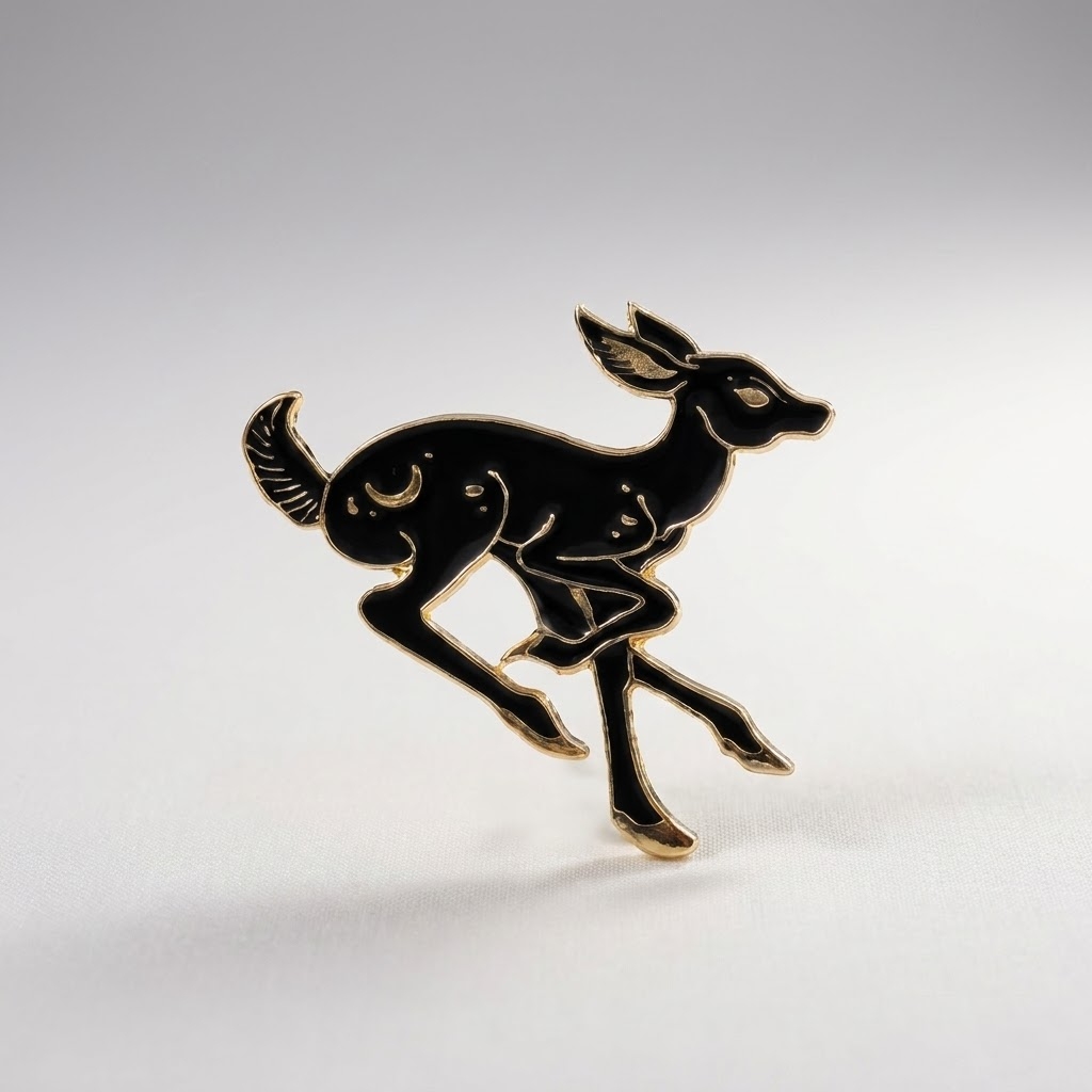 DEER BROOCH