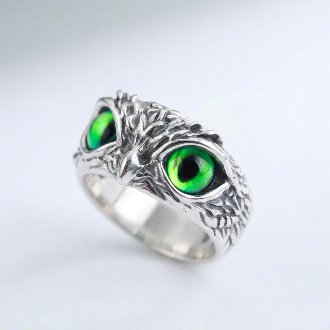OWL RING - (ADJUSTABLE)