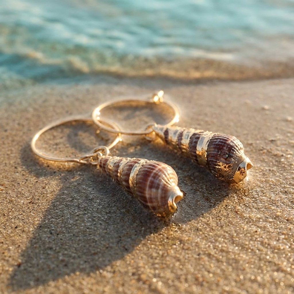 OCEAN SHELLS EARRINGS